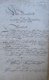 Beispiel Handschriftenerkennung - Wermsdorf Visitationsbericht