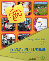 Jetzt den 15. Engagement-Fachtag vormerken!