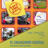 Jetzt den 15. Engagement-Fachtag vormerken!