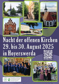 Flyer Nacht offener Kirchen