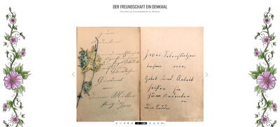 Abb.: Ausschnitt der Website
